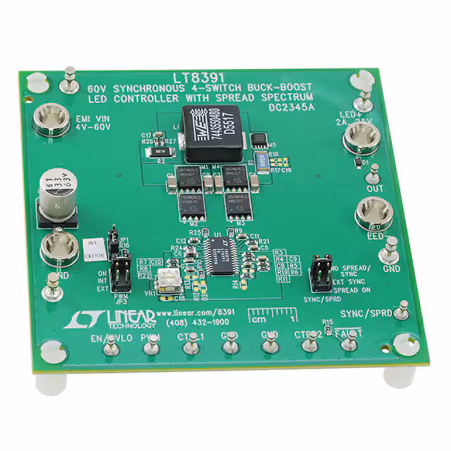 DC2345A Analog Devices Inc.  Cartes d'évaluation - Pilotes LED